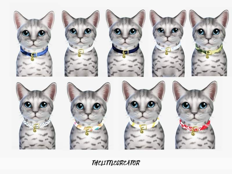 Cat Collars Sims 4 Mod Download Free