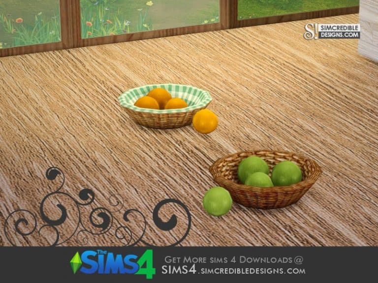 Terrace fruits Sims 4 Mod Download Free