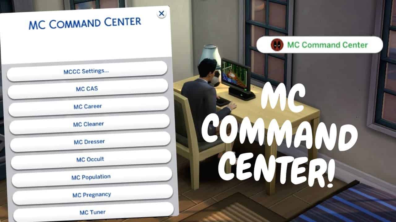 COMO CONFIGURAR O MC COMMAND CENTER NO THE SIMS 4! Pensão, herança, cheats  sempre ativos e + 