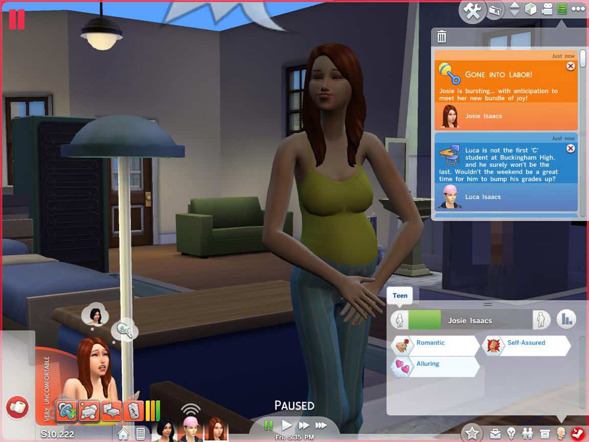 Mod The Sims - Pregnancy Mega Mod v7