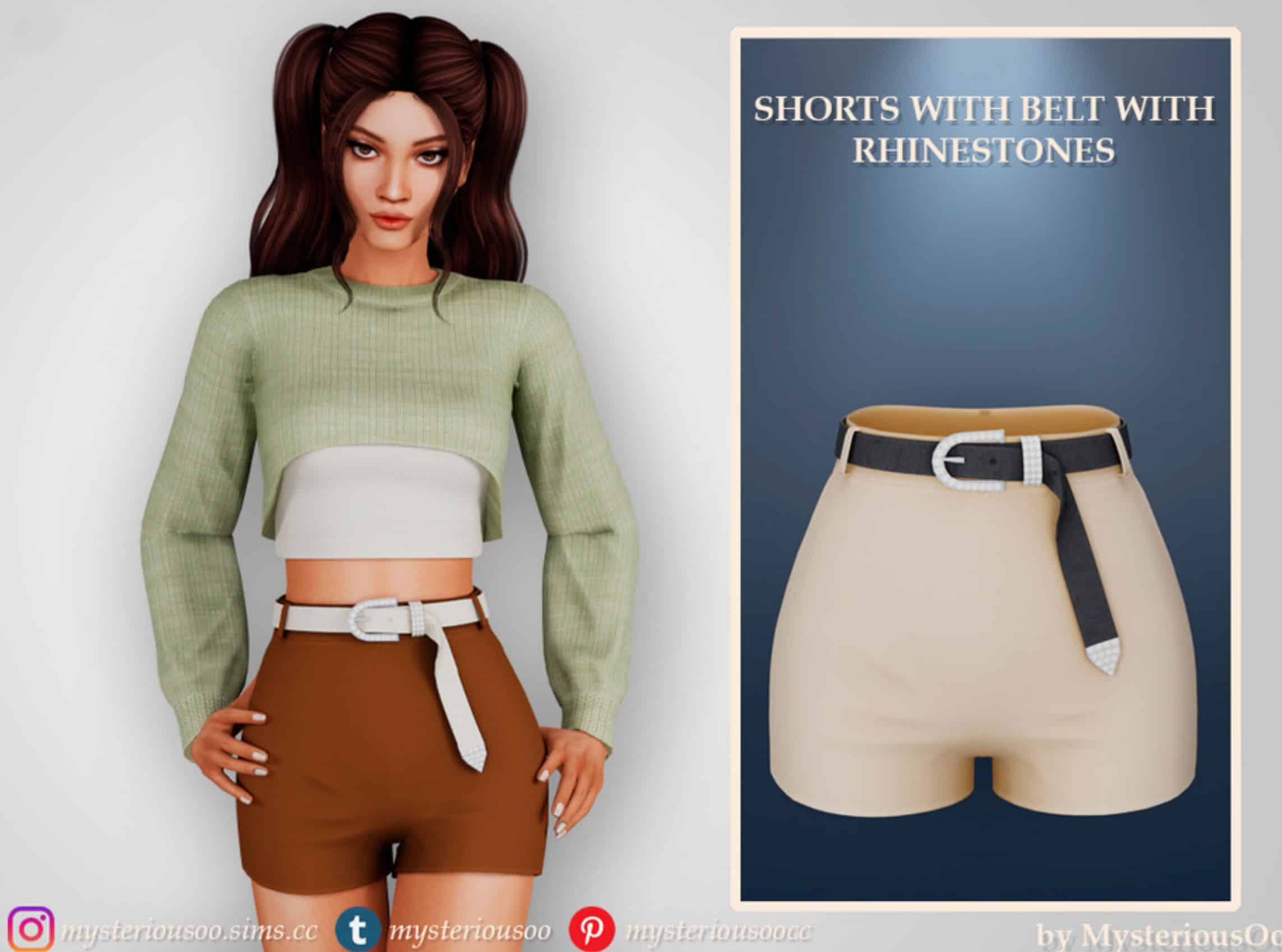 Sims 4 shorts hotsell